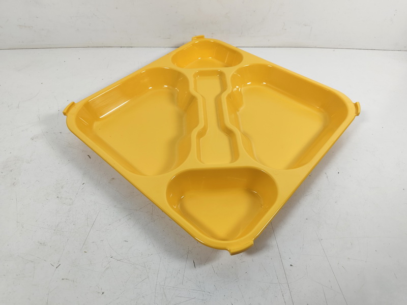 bandeja compartimentada comedor hosteleria colegio plastico 3.7x34x34 30u